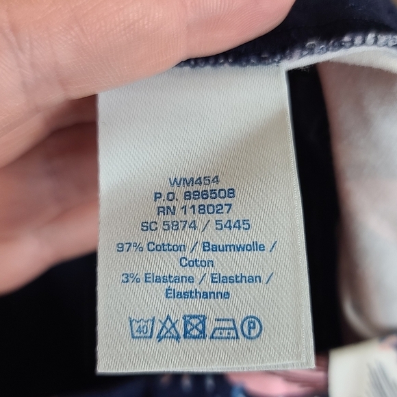 BODEN 6 Richmond Crop Ankle Floral Pants - Picture 6 of 6